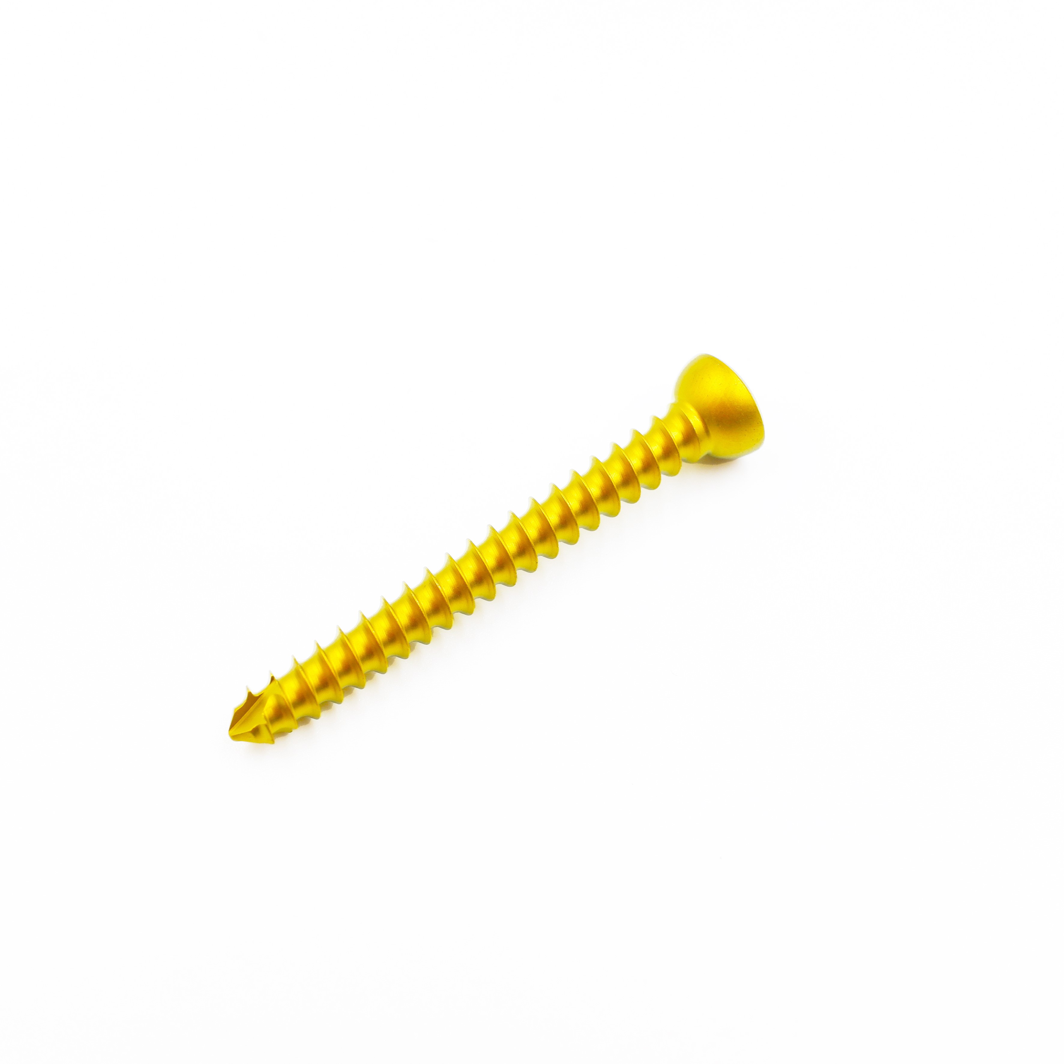 Cortical bone screw